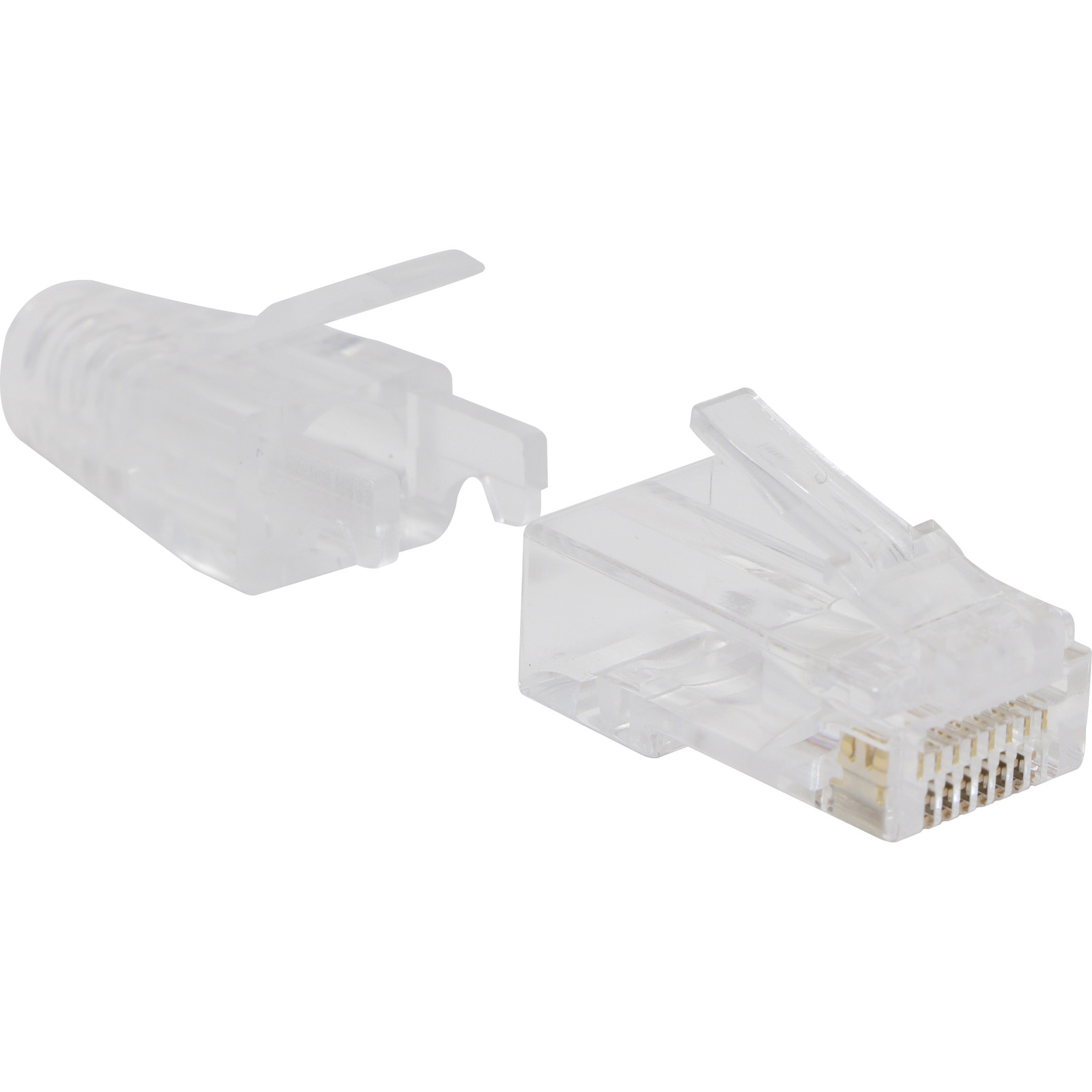 Buy 100-117-100 Fast RJ45 Plug &HD Boots for UUTP C5e&C6 Cbl PK100