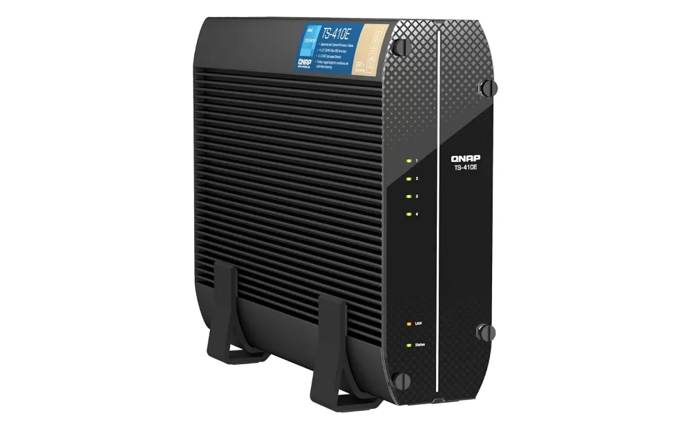 Buy QNAP TS-410E-8G 4-Bay Fanless Desktop NAS Intel Celeron J6412 8GB RAM