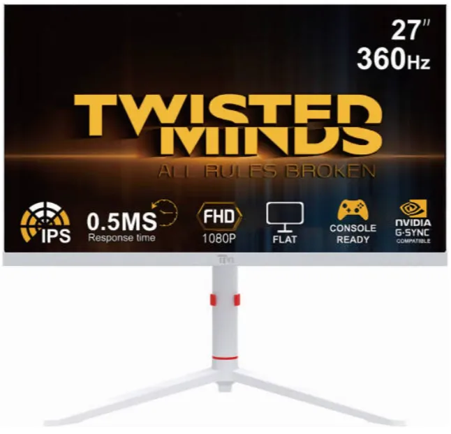 Buy Twisted Minds Artic Pro Series TMA27FHD360IPS 27" FHD Fast IPS 360Hz Gaming Monitor