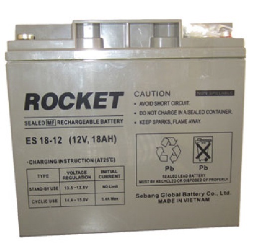 Buy ES 18-12 Rocket 12V 18Ah SMF UPS Battery