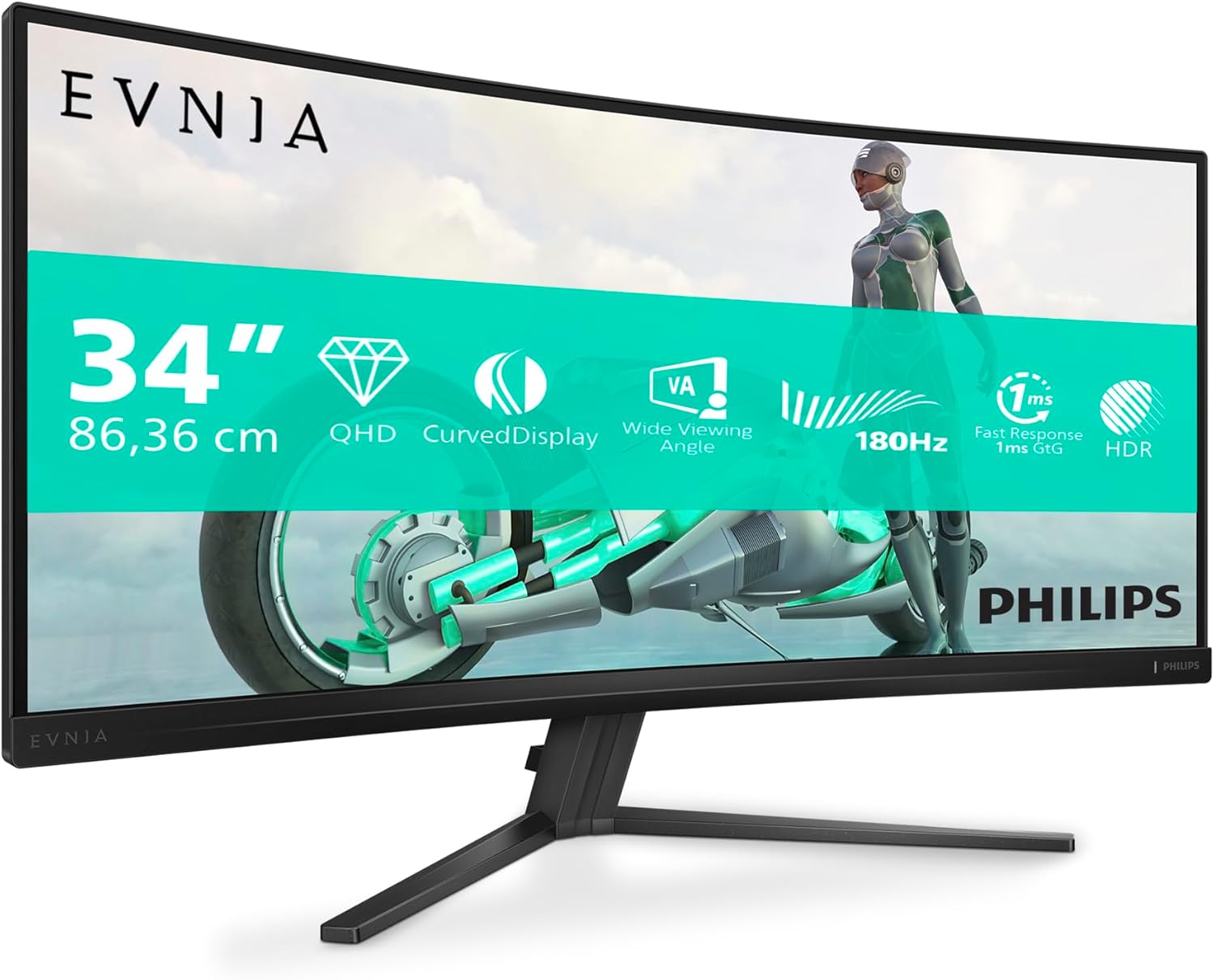 Buy PHILIPS LED MONITOR 34 180HZ IPS PANNEL 34M2C3500L