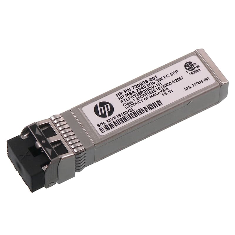 Buy C8R23B HPE MSA 8Gb Short Wave Fibre Channel SFP+ 4-pack Transceiver