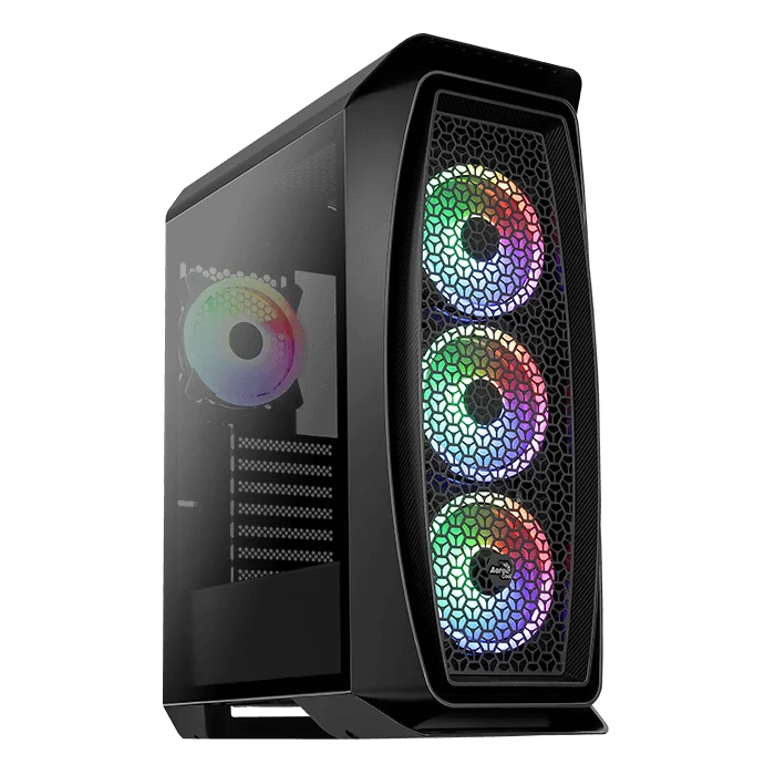 Buy (Aero One Duo-G-BK-v1)AeroCool AeroOneDuo ARGB Mid Tower Case