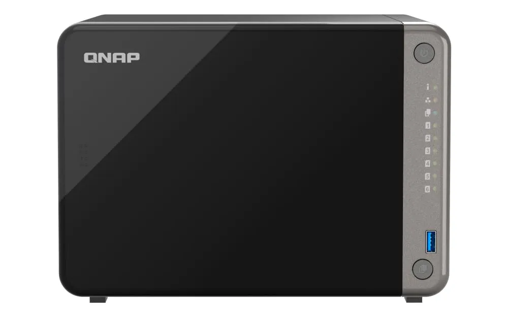 Buy QNAP 6 Bay AI NAS with a Power-efficient ARM Processor TS-AI642-8G