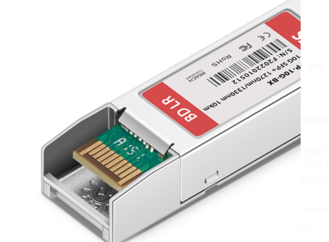 Buy SFP-10G-BXU-ICisco Compatible S1270nm-TX/1330nm-RX 10km DOM Simplex LC/UPC SMF Optical Transceiver Module