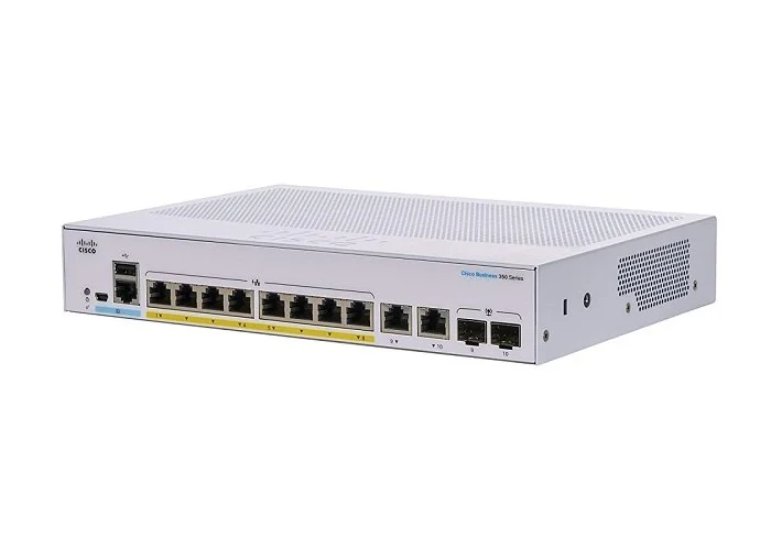 Buy CBS350-8FP-E-2G-CN Managed 8-port GE, Full PoE, Ext PS, 2x1G Combo