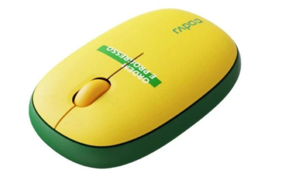 Buy RAPOO M650 MOUSE MULTIMODE WIRELESS - BR- YELLOW GREEN