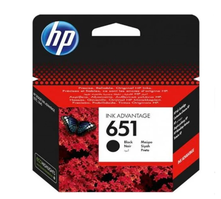 Buy C2P10AE  HP 651 Black Original Ink Advantage Cartridge