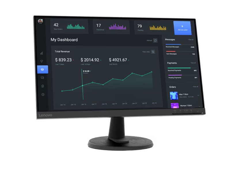 Buy 63DCKAT6EU  Lenovo C24-40 LED Display 23.8