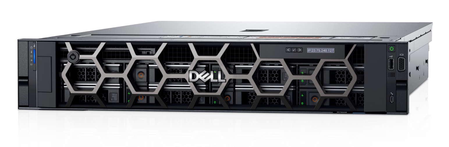 Buy PowerEdge R7525 Server; 3.5″ Chassis with up to 8 Hard Drives, AMD 7262 3.20GHz,8C/16T,128M,155W,32