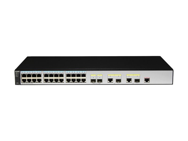 Buy S2750-28TP-EI-AC(24 Ethernet 10/100 ports,2 Gig SFP ,2 dual-purpose 10/100/1000 or SFP,AC 110/220V)