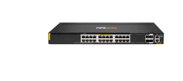 Buy R8S89A HPE Aruba Networking CX 6300M 24p Smart Rate 1G/2.5G/5G/10G Class6 PoE 2p 50G 2p 25G Switch