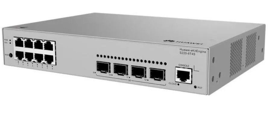 Buy Huawei eKitEngine S220-8T4S Gigabit Smart Switch 24 Gbit/s 8 Port 4 SFP
