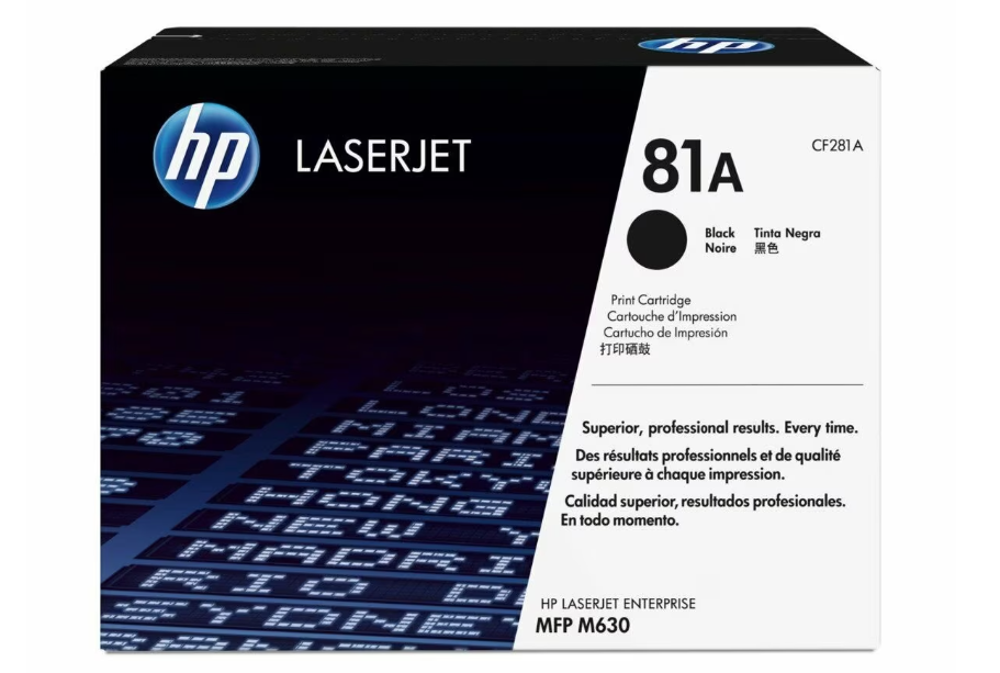 Buy CF281A HP 81A Black Original LaserJet Toner Cartridge
