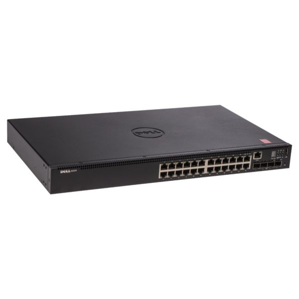 Buy Dell N1524 Networking Switch 24x 1GbE + 4x 10GbE SFP+ Fixed Ports Stacking IO To PSU Airflow AC