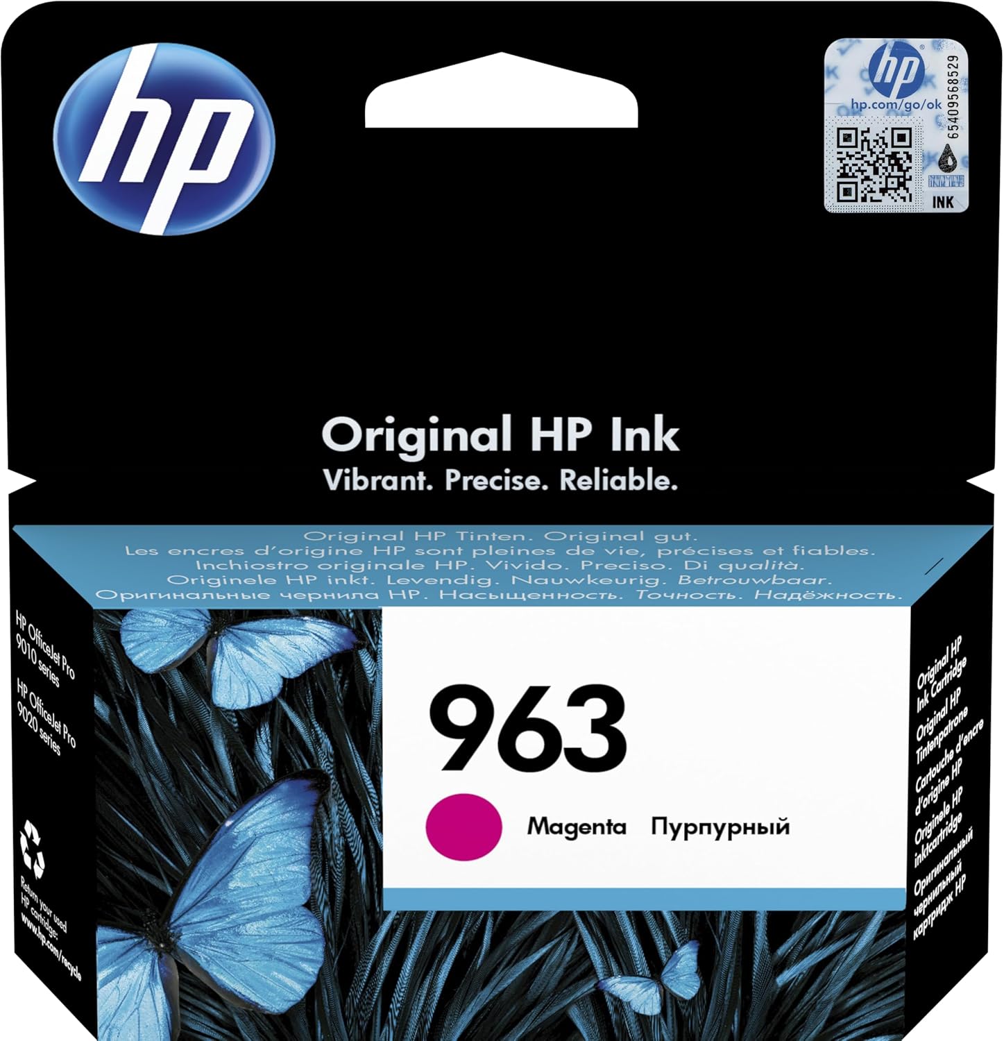 Buy 3JA24AE HP 963 Magenta Original Ink Cartridge
