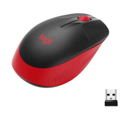Buy Logitech M190 Wireless Mouse Red -910-005908