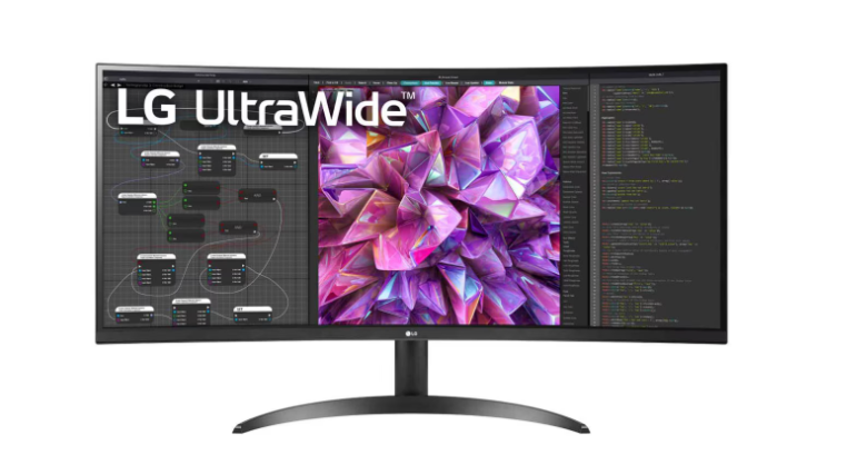 Buy 34WQ60C-B.AMA LG 34 (86.36cm) 21:9 Curved UltraWide™ QHD Monitor