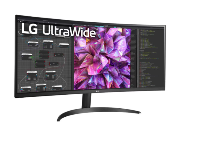 Buy 34WQ60C-B.AMA LG 34 (86.36cm) 21:9 Curved UltraWide™ QHD Monitor
