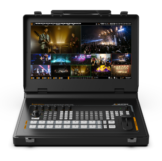 Buy Avmatrix 17.3” 8CH SDI/ HDMI PORTABLE VIDEO SWITCHER SHARK S8X PLUS