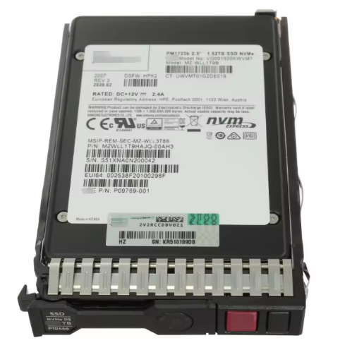 HPE 6 4TB NVMe Gen4 High Performance Mixed Use SFF BC U 3 PM1735 SSD 