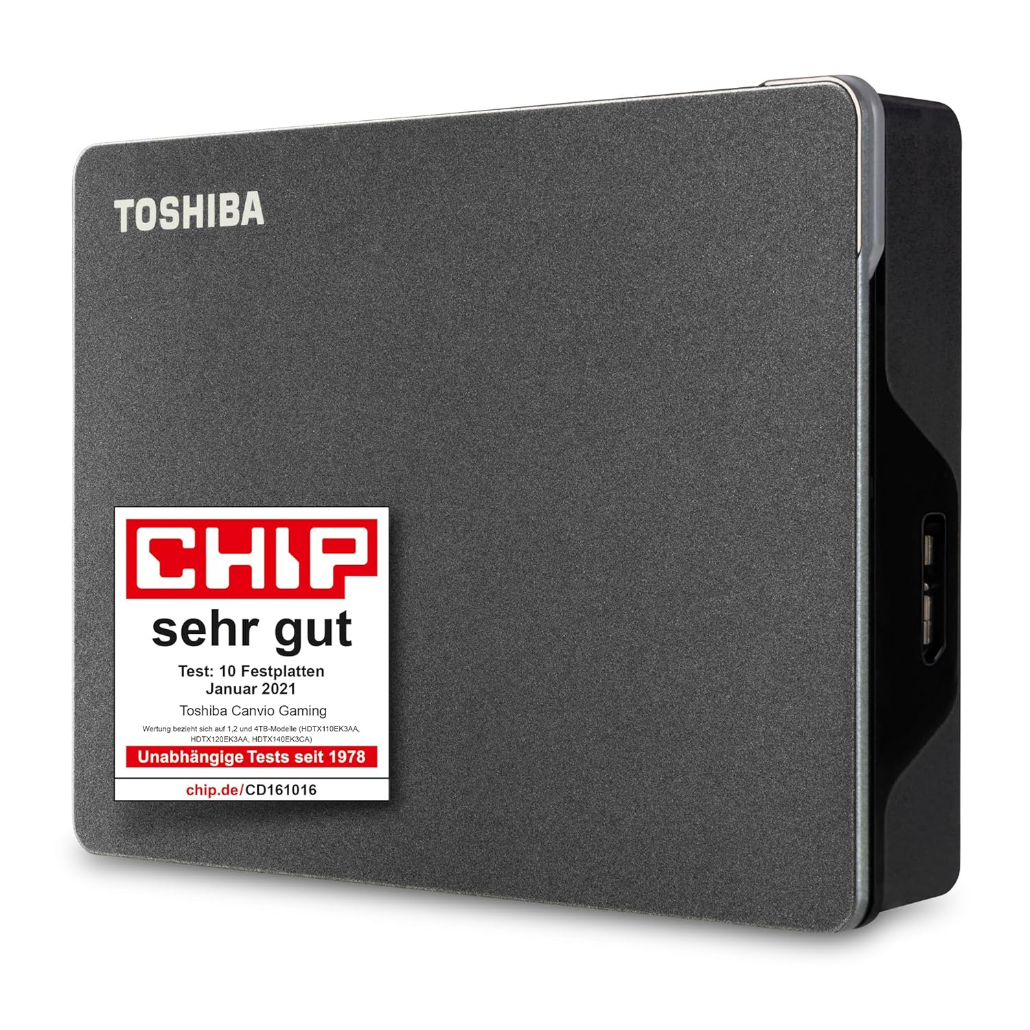 Buy Toshiba 4TB Canvio Gaming USB3.2 Gen1 Portable Hard Drive-Black HDTX140EK3CA