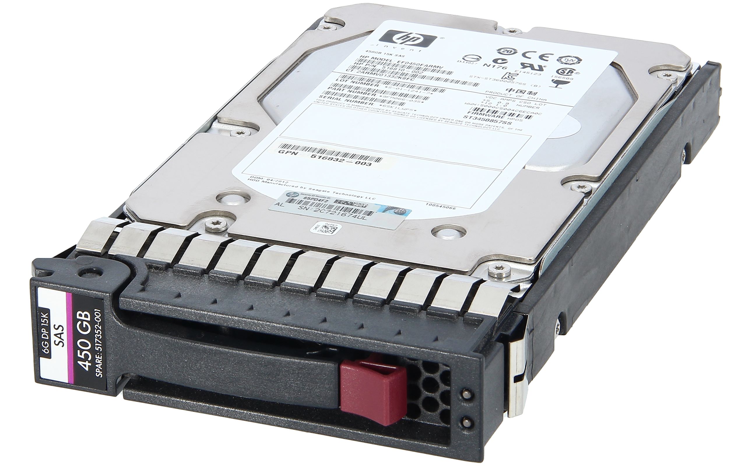 Buy 516816-B21 HP 450GB 6G SAS 15K 3.5in Dp ENT HDD