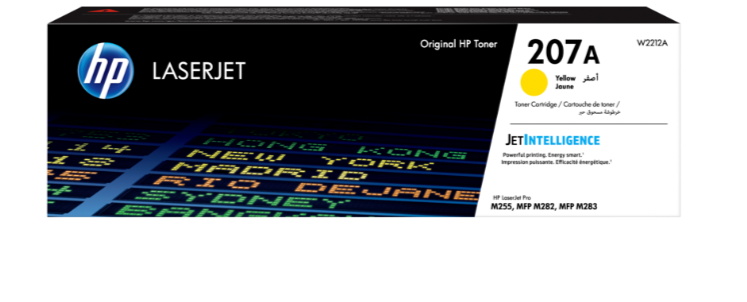 Buy W2212A HP 207A Yellow Original LaserJet Toner Cartridge