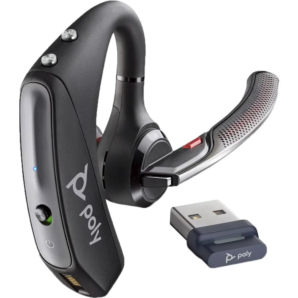Buy HP Poly Voyager 5200 USB-A Bluetooth Headset +BT700 dongle 7K2F3AA