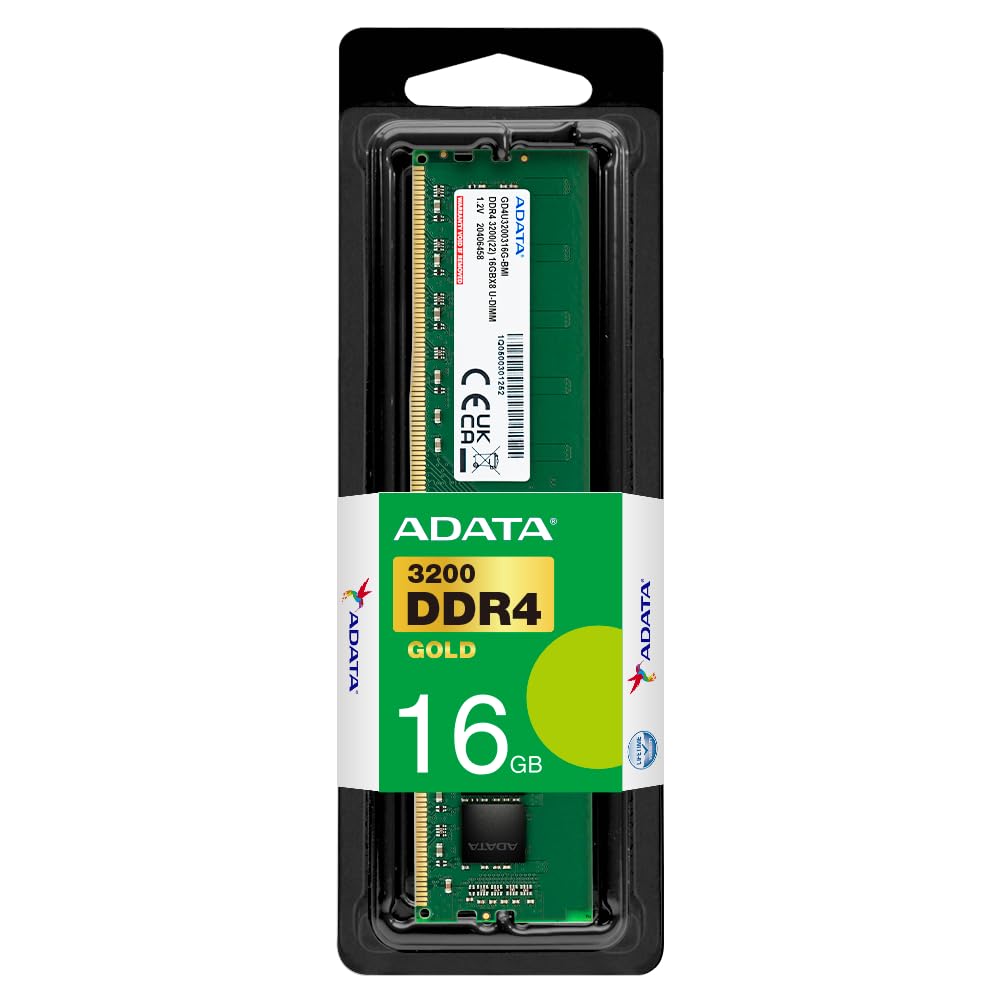 Buy ADATA Premier 16GB 3200MHz U-DIMM DDR4 Desktop Memory AD4U320016G22-SGN