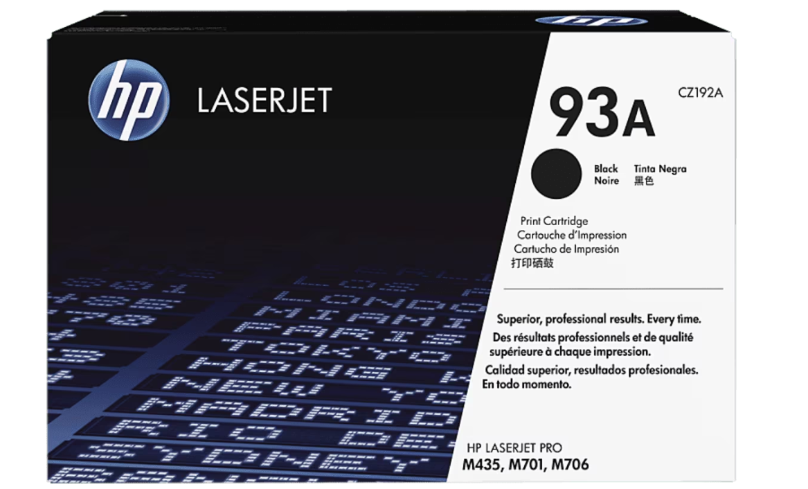 Buy CZ192A HP 93A Black Original LaserJet Toner Cartridge
