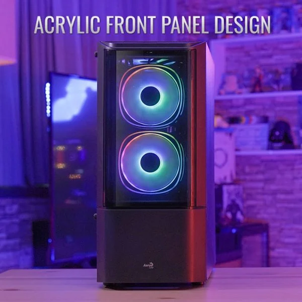 Buy (Quantum-G-BK-v3)AeroCool Quantum ARGB Mid Tower Case