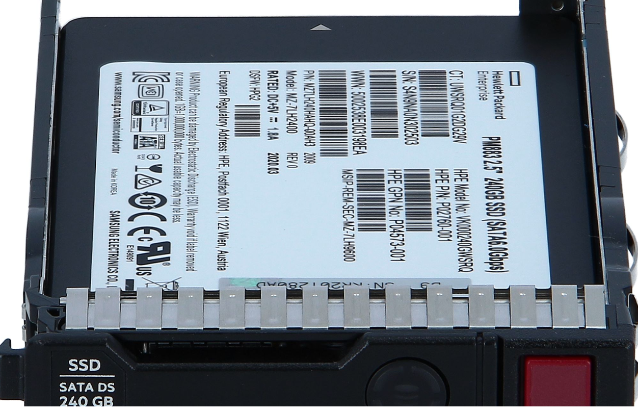 Buy P04556-B21  HP G10 240-GB 2.5 SATA 6G RI SSD