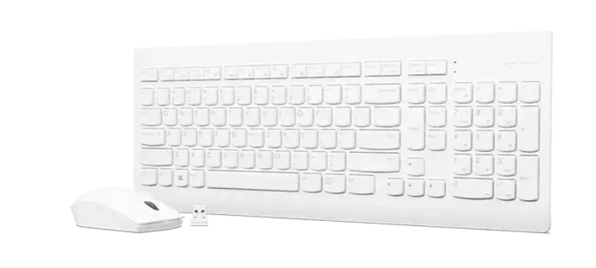 Buy Lenovo Wireless Combo 510 White GX30W75336