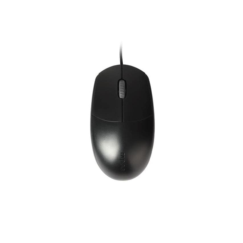 Buy RAPOO MOUSE WIRED USB BLACK N200