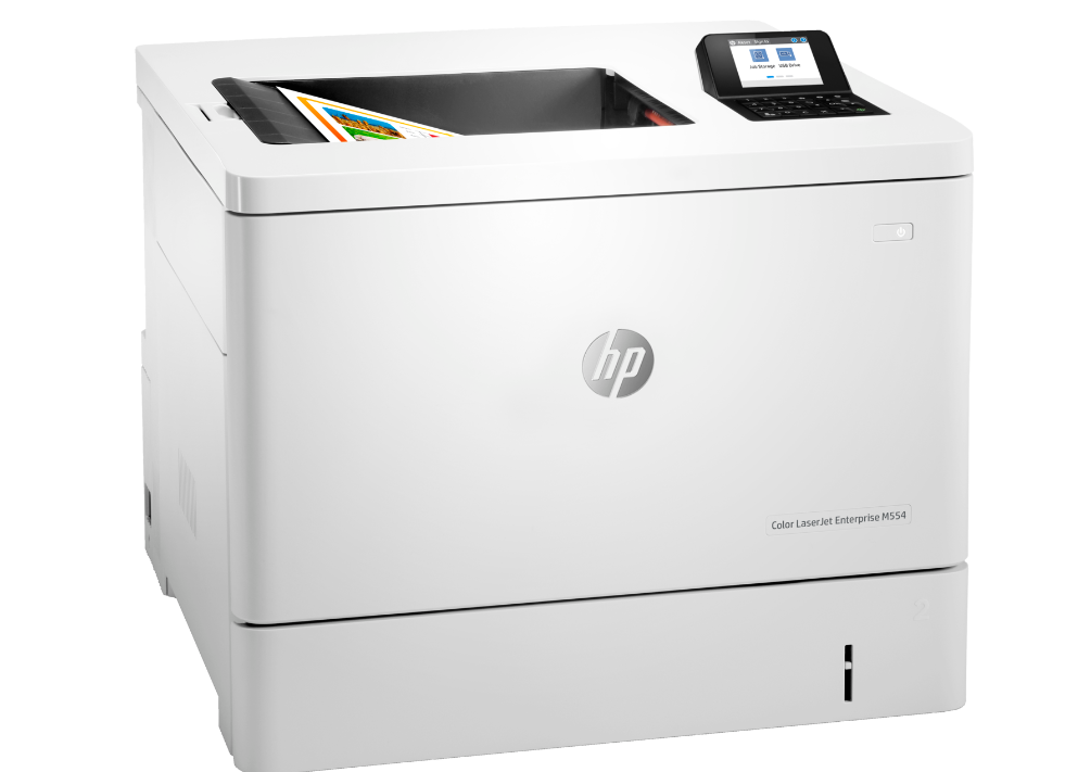 Buy 7ZU81A HP Color LaserJet Enterprise M554dn Printer