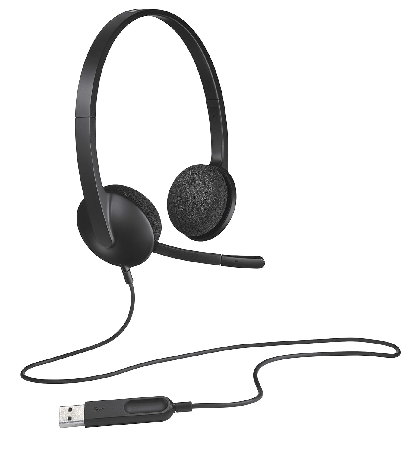 Buy Logitech HEADSET,Logitech USB Headset H340,NO LANG,BLACK,EMEAi-914,N/A 981-000475