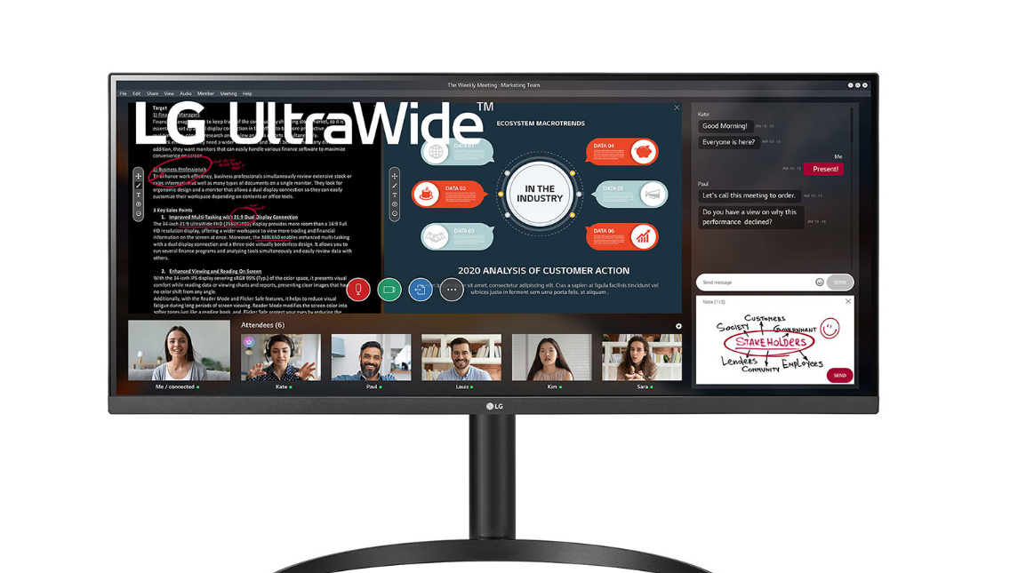 Buy 34WP550-B UltraWide™ Full HD IPS Monitor with AMD FreeSync™