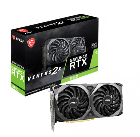 Buy MSI GeForce RTX 3060 VENTUS 2X 12G OC 912-V397-1005 Graphics Card 12GB GDDR6