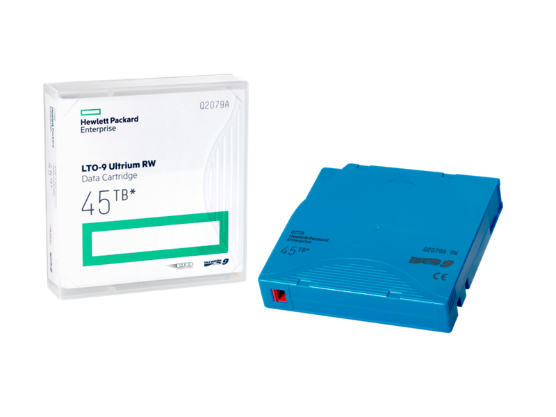 Buy Q2079AN HPE LTO-9 Ultrium 45TB RW Non Custom Labeled 20 Data Cartridges with Cases