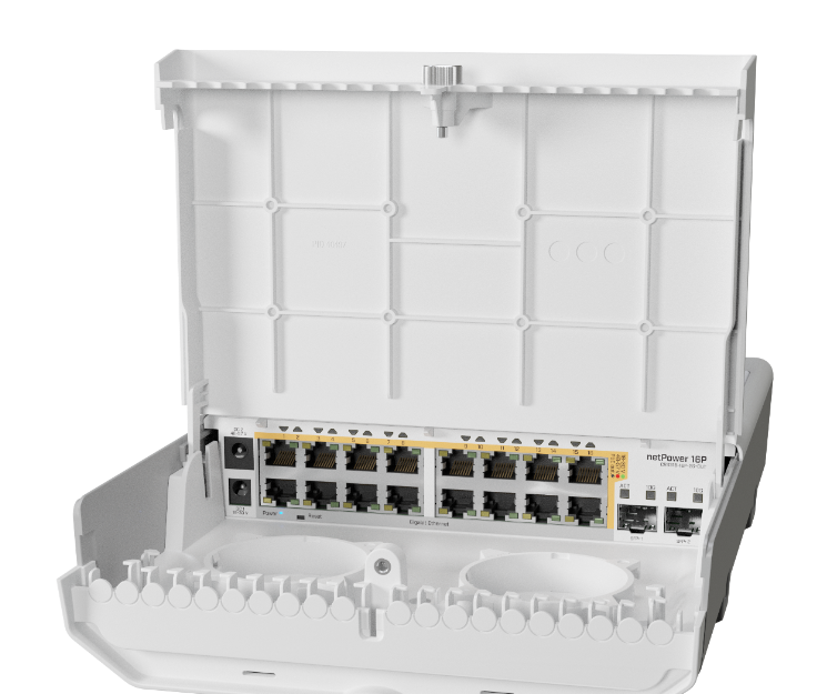 Buy MikroTik netPower 16P CRS318-16P-2S+OUT