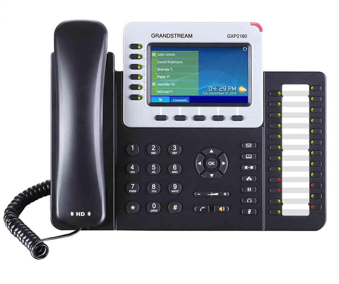 Buy Grandstream IP Phone - Wired/Wireless - Bluetooth - Desktop, Wall Mountable GXP2160