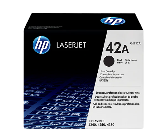 Buy HP 42A Black Original LaserJet Toner Cartridge Q5942A