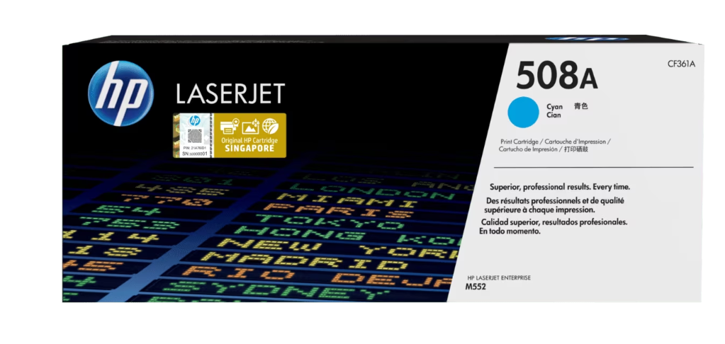Buy CF361A HP 508A Cyan Original LaserJet Toner Cartridge