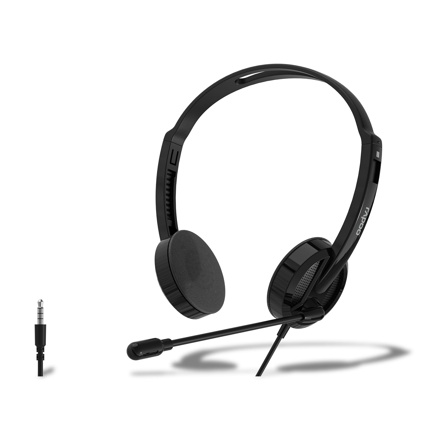 Buy RAPOO  STEREO WIRED HEADSET MULTI DEVICE BLK H101