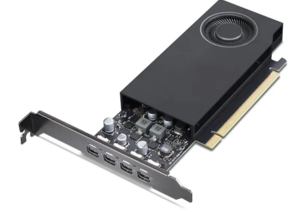 Buy NVIDIA RTX A400 4GB mini-DP*4 GDDR6 Graphics Card 4X61Q73040