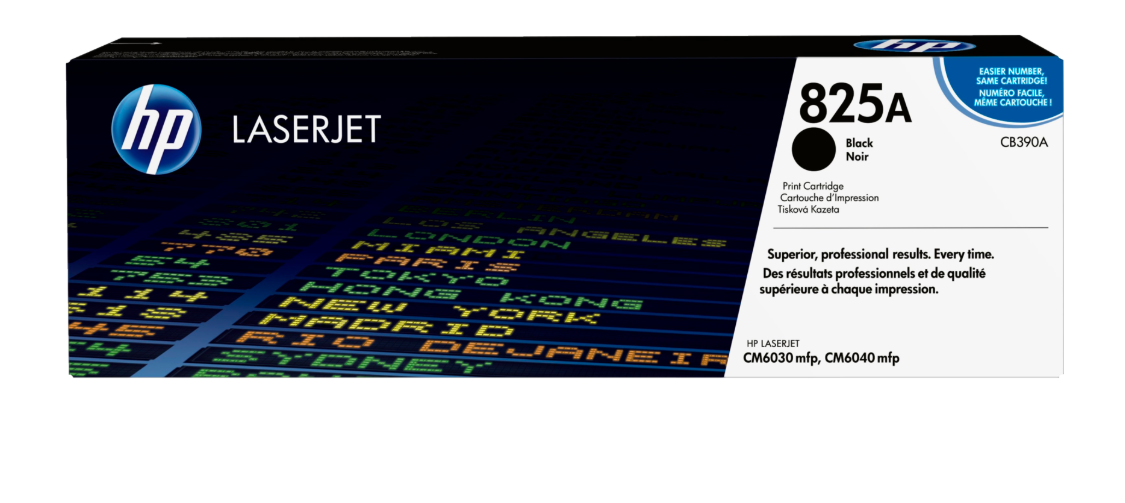 Buy CB390A HP 825A Black Original LaserJet Toner Cartridge