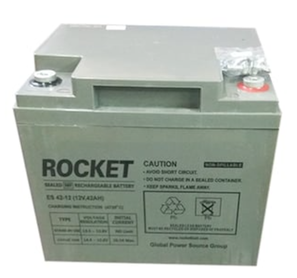 Buy ES 33-12 Rocket 12V 42Ah SMF UPS Battery