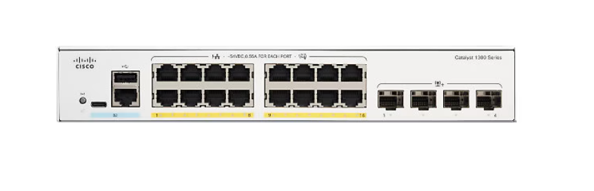 Buy Cisco Catalyst  switch - 16 ports - managed - rack-mountable 1300-16P-4X -