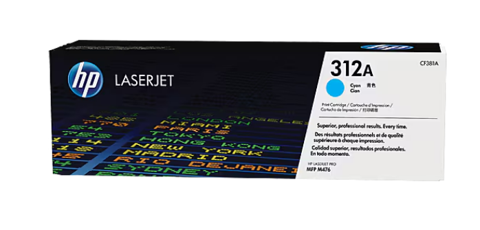 Buy CF381A HP 312A Cyan Original LaserJet Toner Cartridge